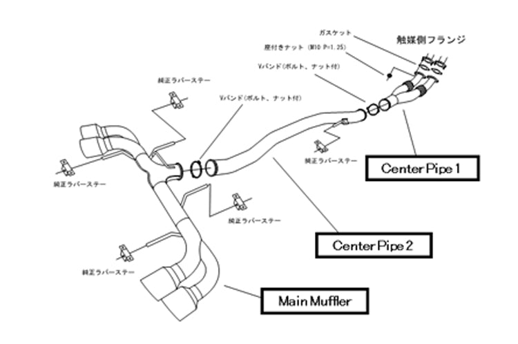 HKS Racing Muffler Exhaust for R35 GTR (31008-KN001)