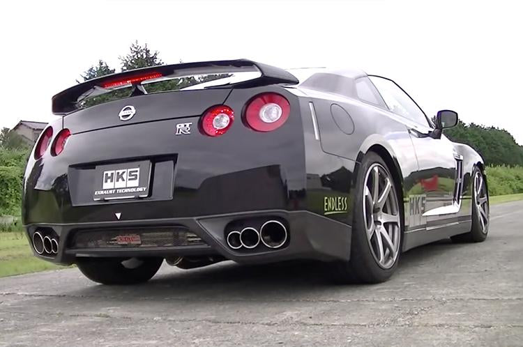 HKS 3SX Adjustable Valve Exhaust for R35 GTR (31025-AN006)