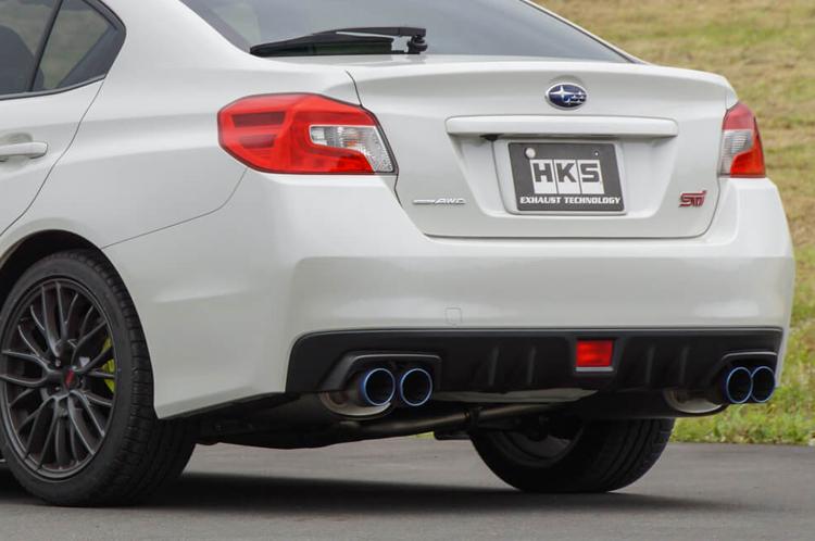 HKS Super Turbo Titanium Exhaust for 2015 to 2020 Subaru WRX and STi (31029-AF013V)