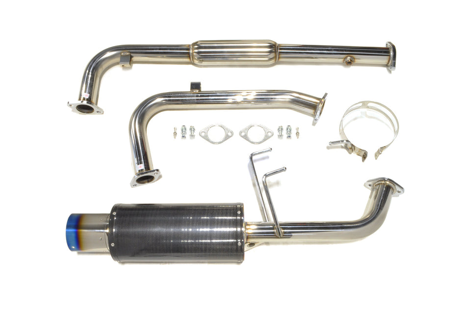 HKS Carbon Ti Exhaust for 2G DSM FWD Eclipse GST (3112-EX003)