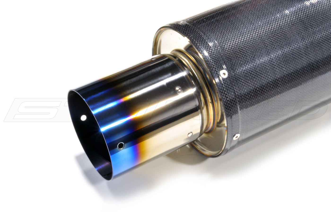 HKS Carbon Ti Exhaust for 2G DSM FWD Eclipse GST (3112-EX003)