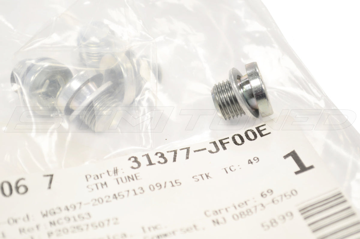 Nissan OEM Transmission Pan Drain Bolt for R35 GTR (31377-JF00E)
