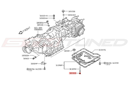 Nissan OEM Transmission Pan Drain Bolt for R35 GTR (31377-JF00E)