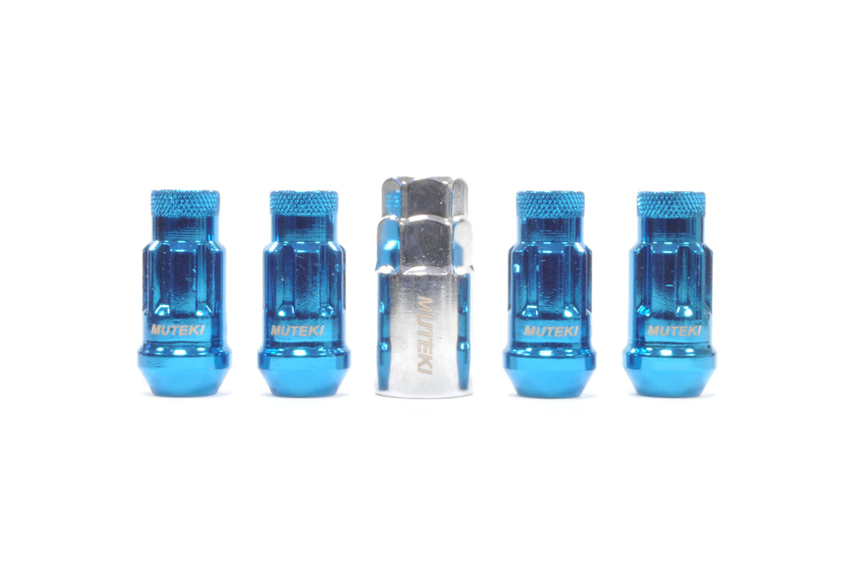 Muteki SR48 Open Ended Locking Lug Nuts (M12 x 1.5)