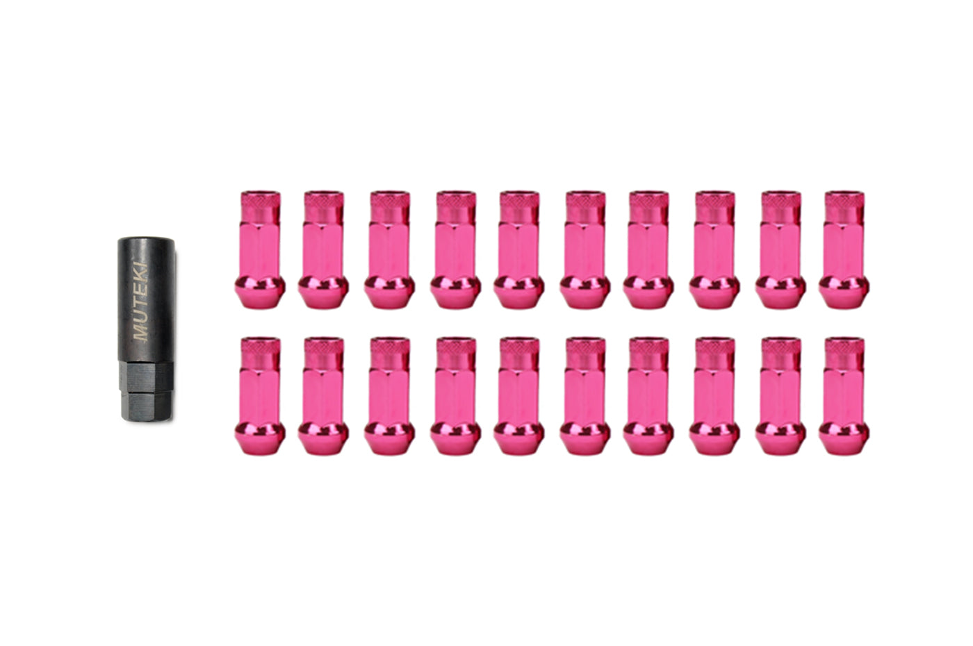 Muteki SR48 Open Ended Lug Nuts Pink (32905K)