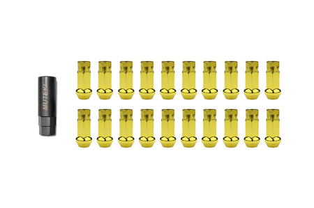 Muteki SR48 Open Ended Lug Nuts Yellow Gold (32905Z)