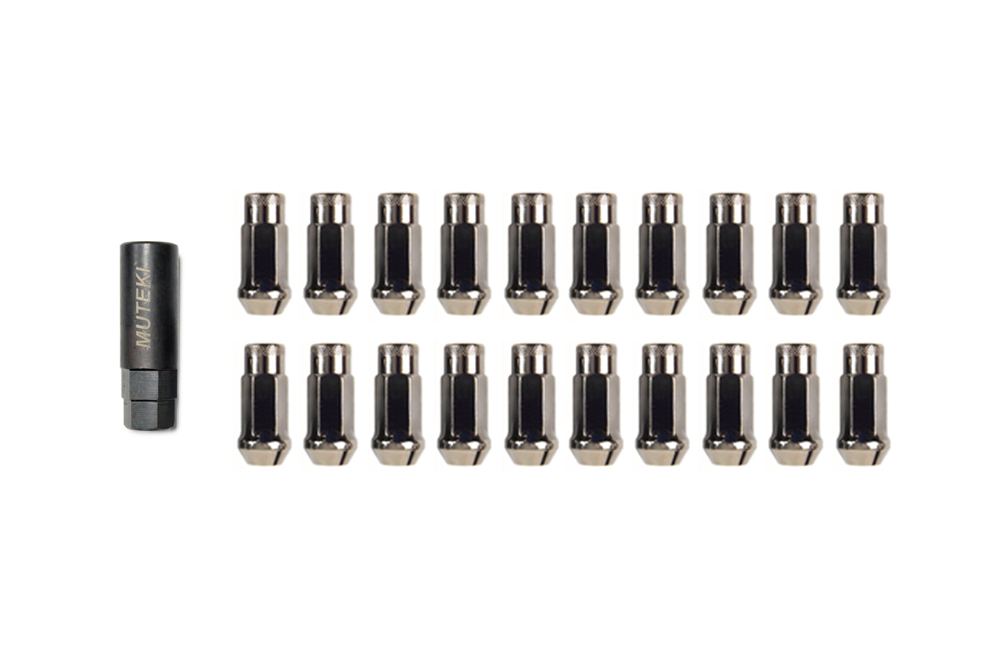 Muteki SR48 Open Ended Lug Nuts Titanium (32906T)