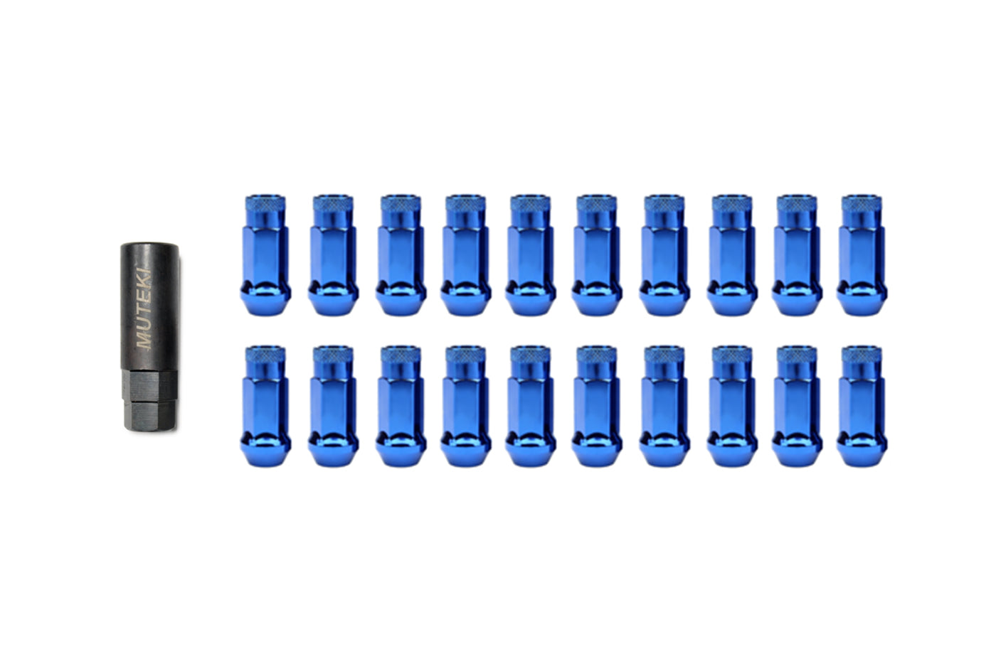 Muteki SR48 Open Ended Lug Nuts Blue (32906U)