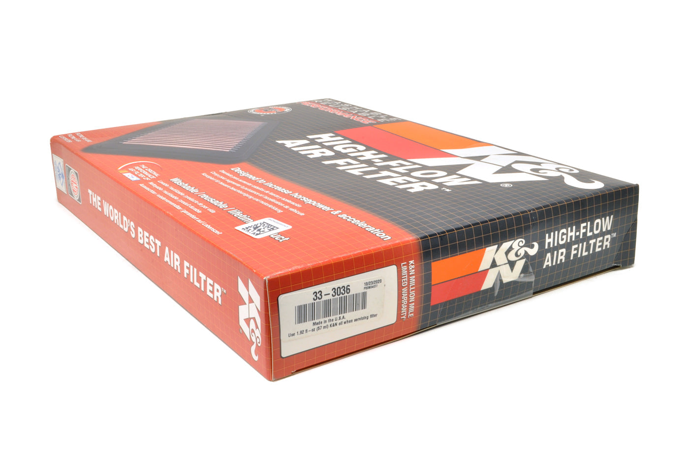 K&N Replacement Air Filter for 2016+ Audi RS3/TTRS (33-3036)