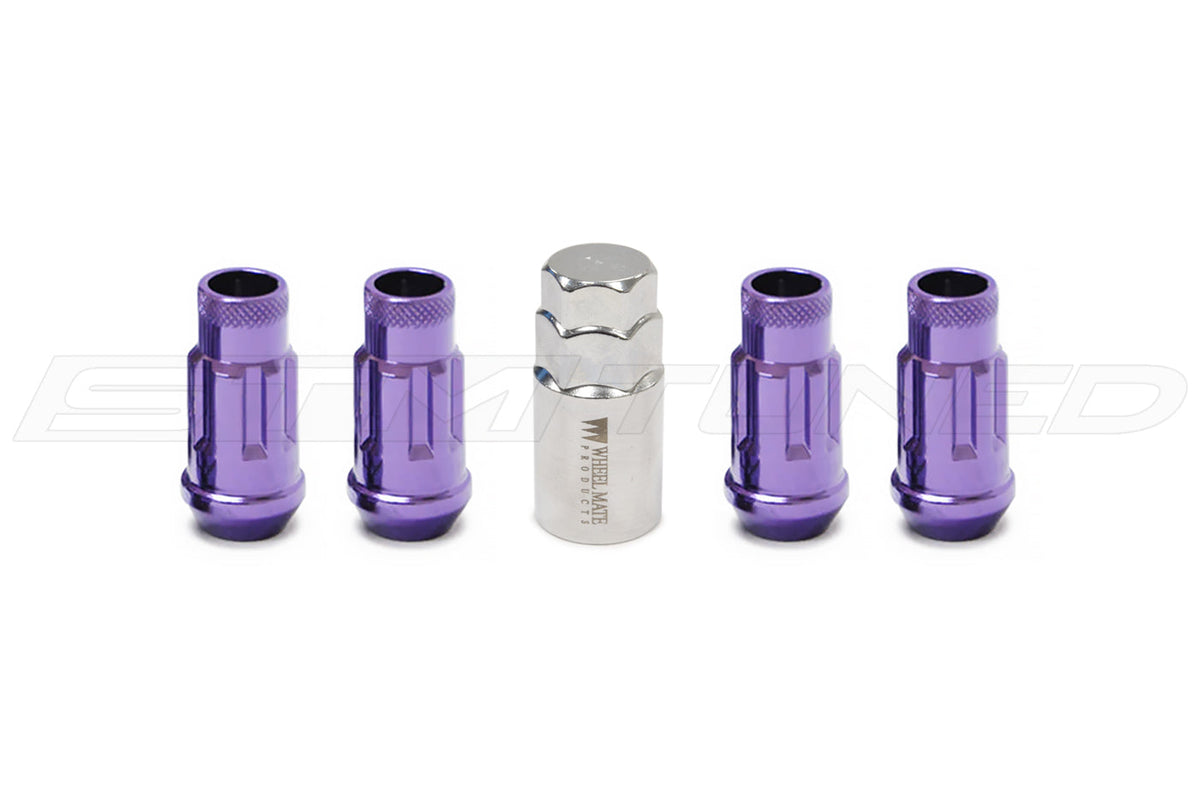 Wheel Mate Monster Locking Lug Nuts (Wheel Mate Monster Locking Lug Nuts (33002L Purple)