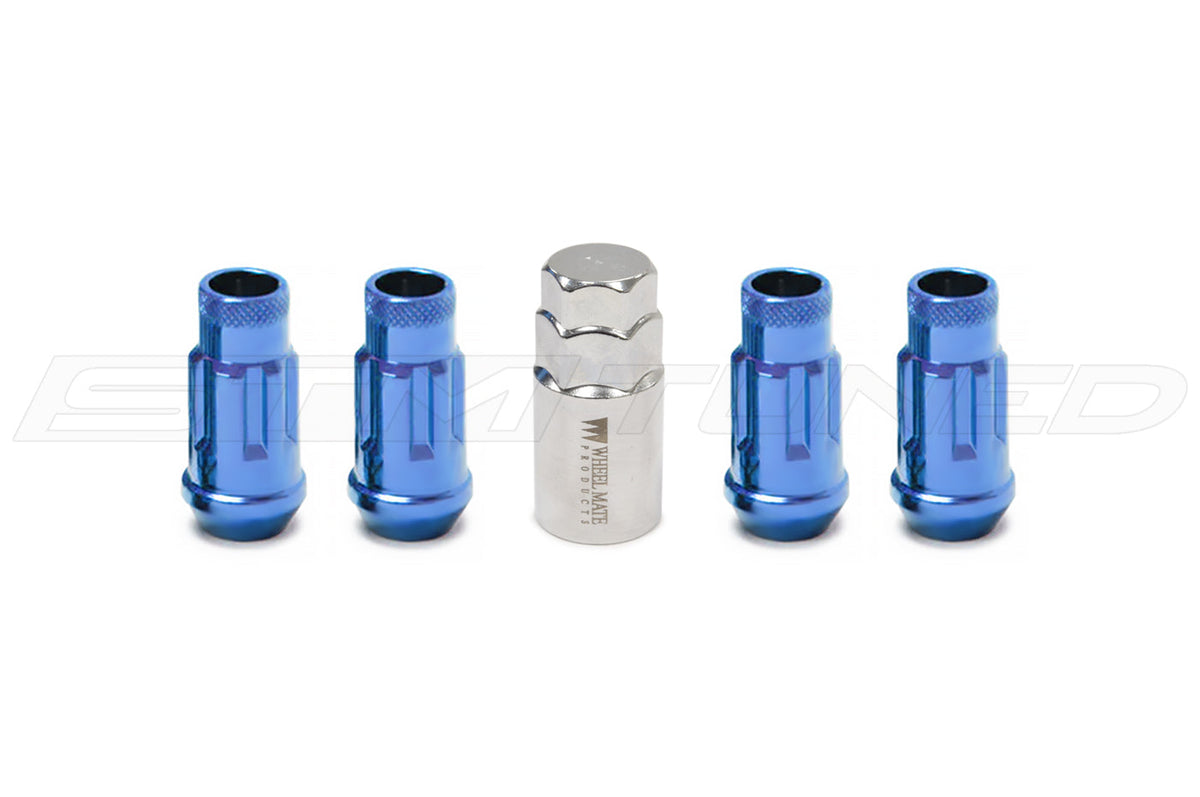 Wheel Mate Monster Locking Lug Nuts (Wheel Mate Monster Locking Lug Nuts (33002U Blue)