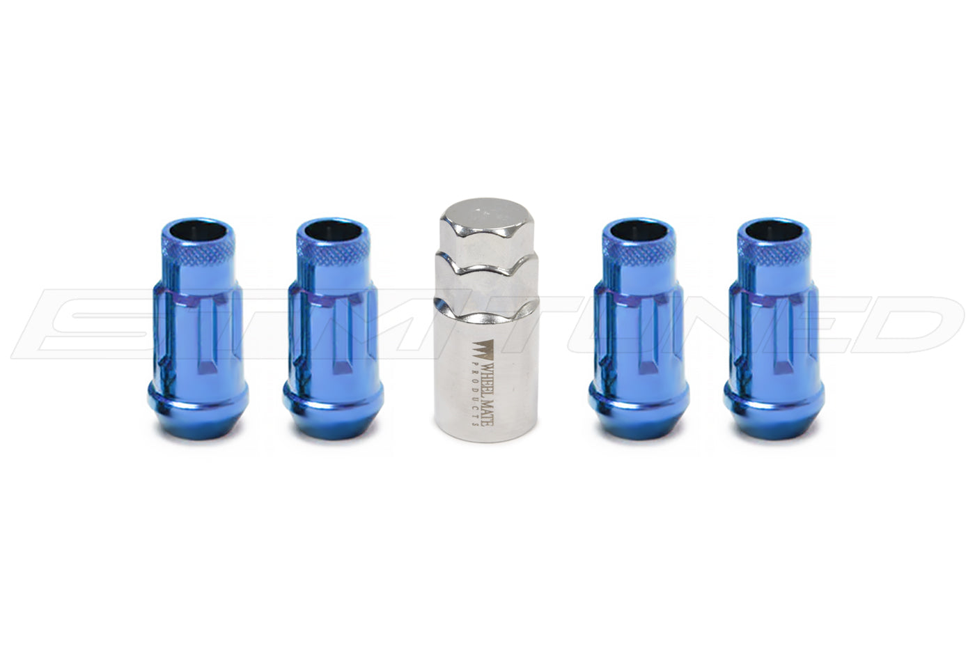Wheel Mate Monster Locking Lug Nuts (Wheel Mate Monster Locking Lug Nuts (33002U Blue)