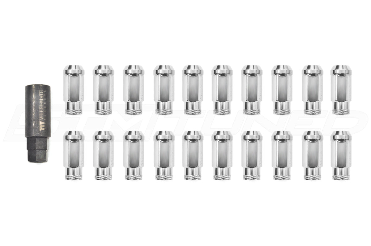 Wheel Mate Monster Lug Nuts (Satin Silver 33006SS)