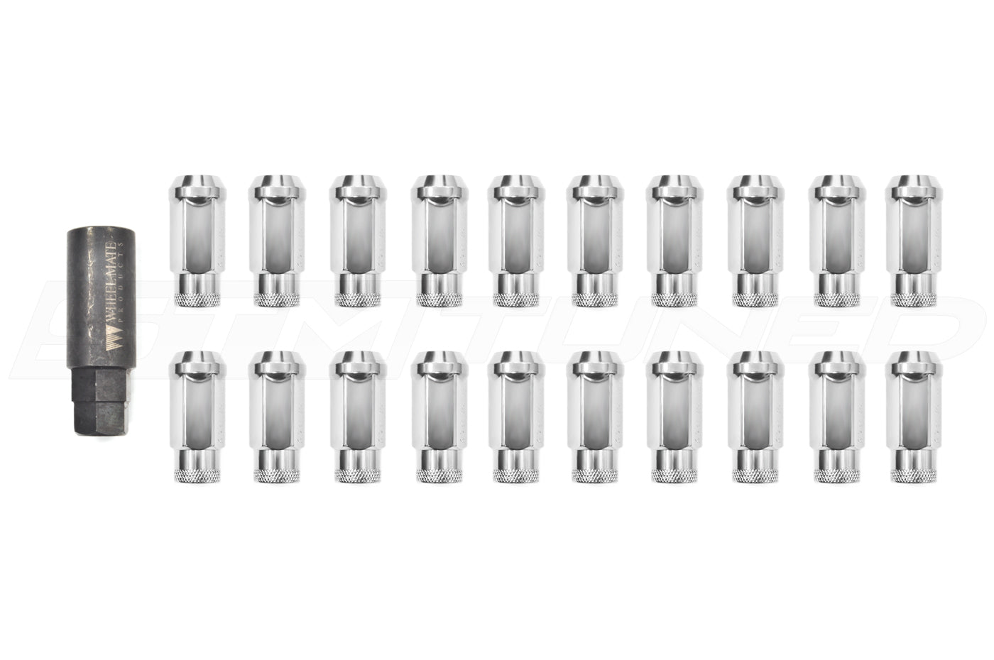 Wheel Mate Monster Lug Nuts (Satin Silver 33006SS)