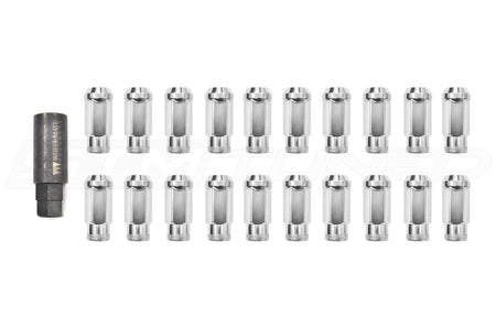 Wheel Mate Monster Lug Nuts (Satin Silver 33006SS)