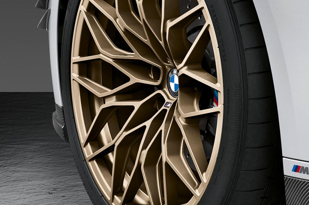 BMW 100M Frozen Bronze Wheel/Tire Set 20/21 for G8x M3/M4 (36115A072C5)