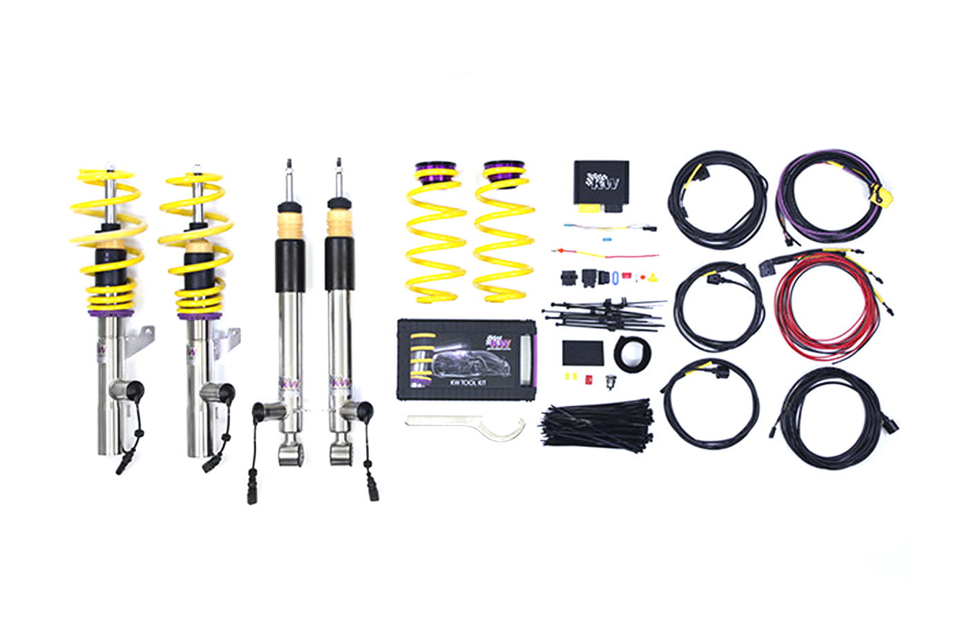 KW HLS 4 Coilover Hydraulic Lift 2014+ Tesla Model S AWD (39087002)