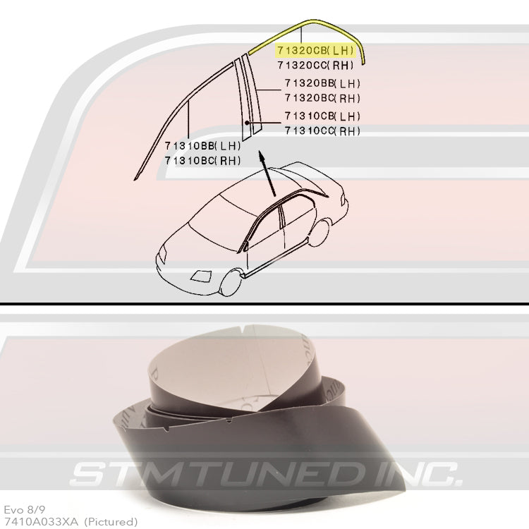 Mitsubishi Door Tape - Evo 8/9