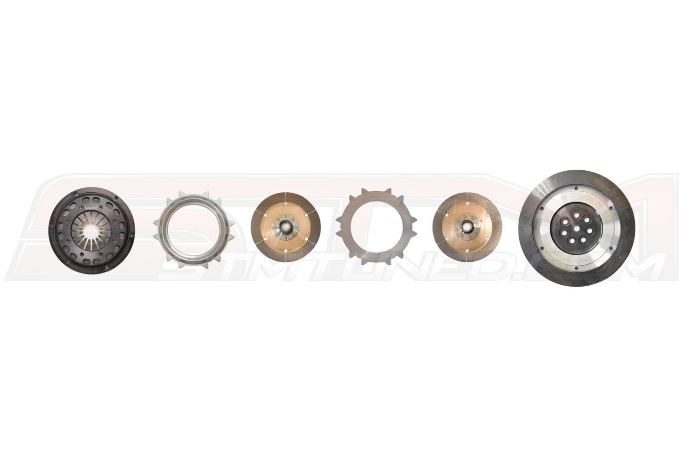 Competition Clutch Twin Disc Clutch Kit for Evo 4-9 (4-5152-C)