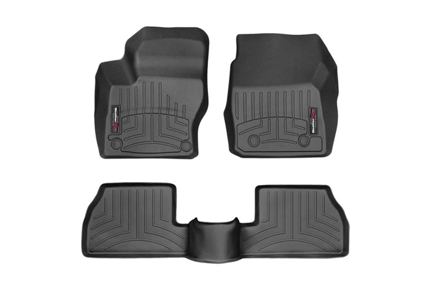 WeatherTech 2016 Focus RS Black Rear Seat FloorLiner (Ford Focus RS)