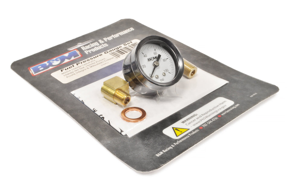 B&M Fuel Pressure Gauge 0-100 (46054)