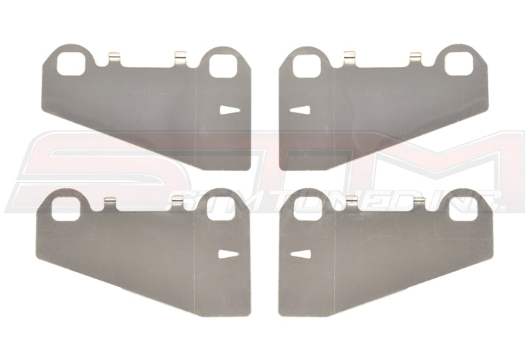 Mitsubishi OEM Rear Brake Pad Shims for Evo X 4605A585 Image © STM Tuned Inc