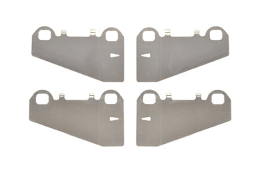 Mitsubishi OEM Rear Brake Pad Shims for Evo X 4605A585 Image © STM Tuned Inc