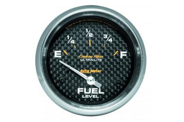 Fuel Level: 240-33 Ω - Carbon Fiber Air-Core SSE Gauge (2 5/8") 