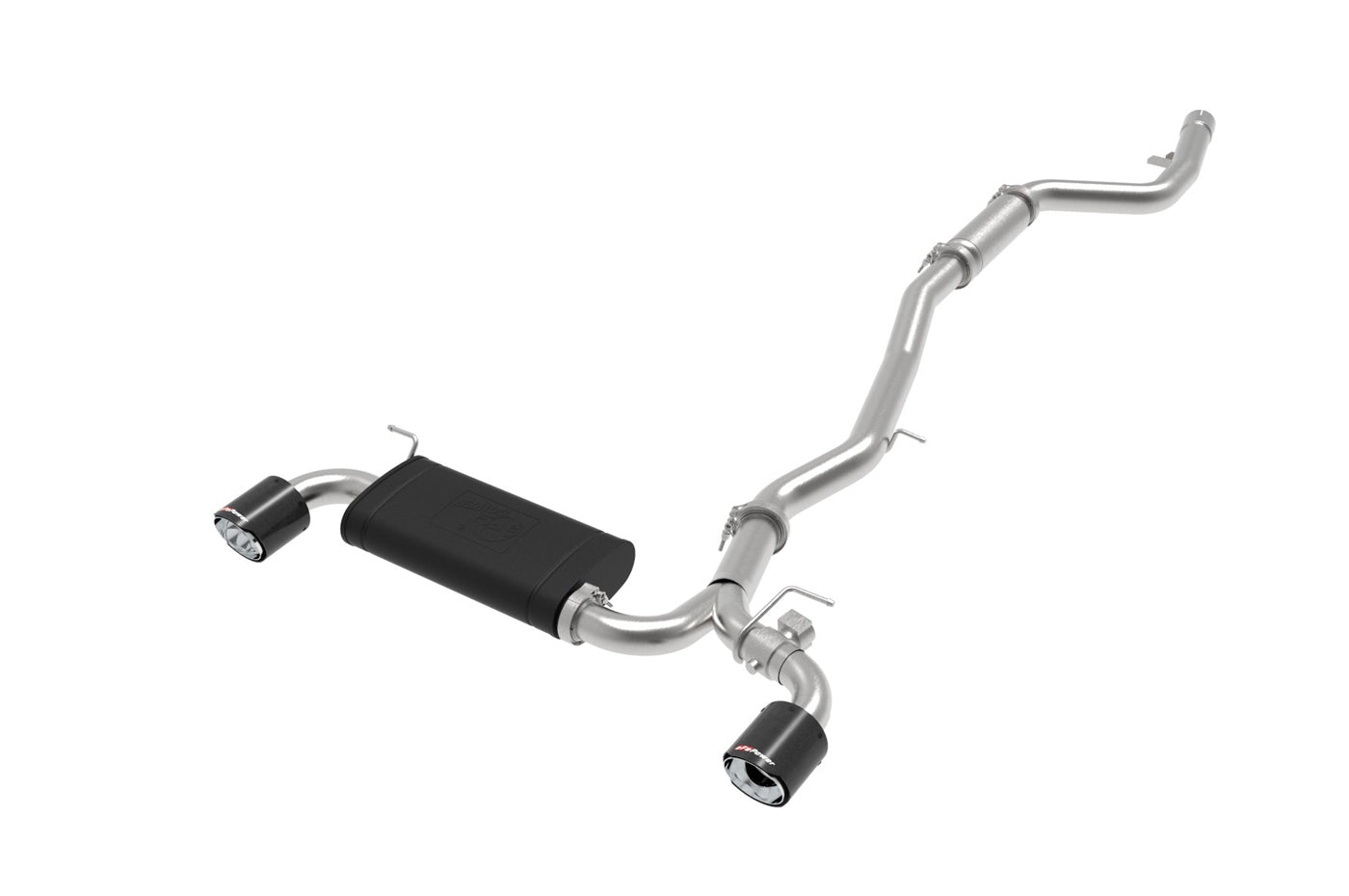 aFe Takeda Exhaust with Carbon Fiber Tips for 2020 Supra GR A90 (49-36043-C)