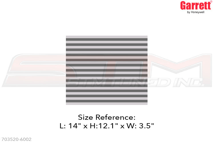 Garrett Air-to-Air Aluminum Intercooler Cores