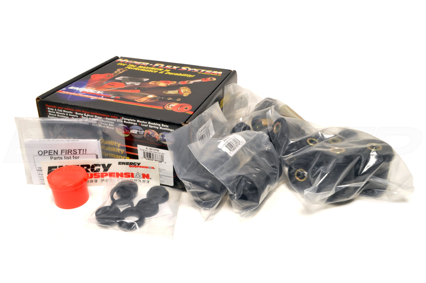 5.18107G Energy Suspension 2G DSM Master Bushing Set Black