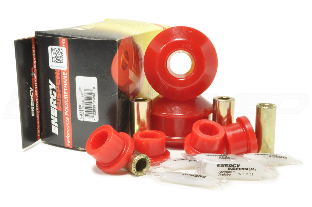 5.3133R Evo 7/8/9 Red Front Control Arm Bushings by Energy Suspension