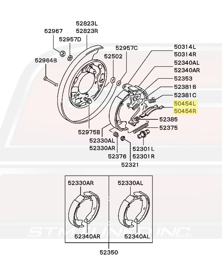 Evo 8/9 Diagram