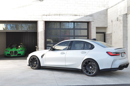 H&R Super Sport Springs installed on a 2022 G80 M3 AWD