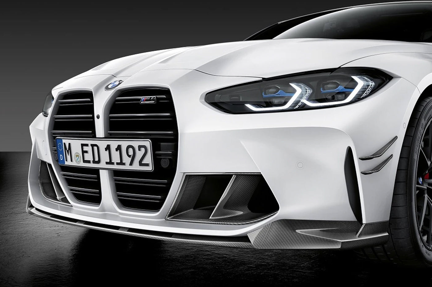 BMW G8x M3 M4 Carbon Fiber Front Bumper Inlet Ducts