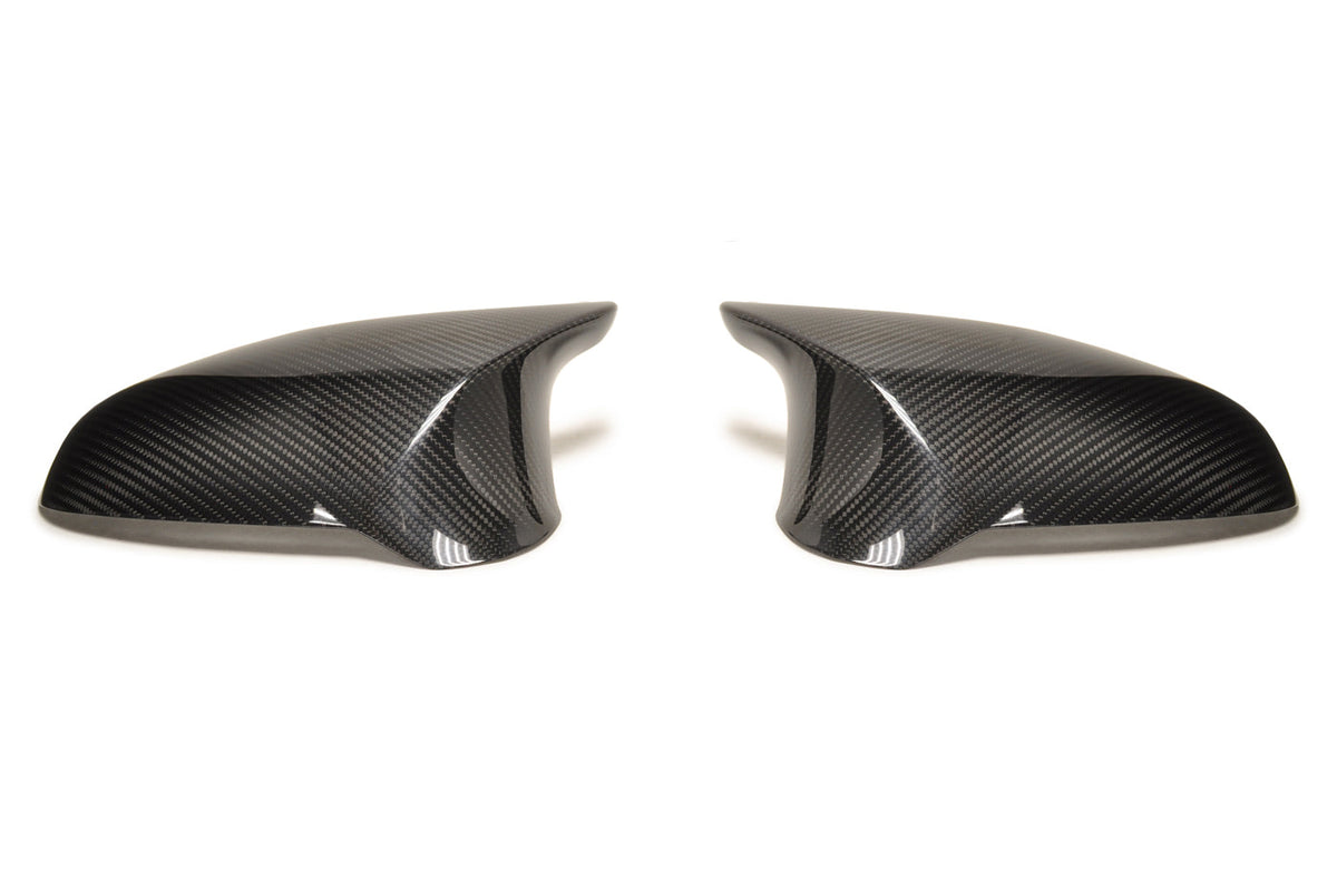 BMW OEM Carbon Fiber Mirror Covers for F80 M3 (51142348098 & 51142348099)