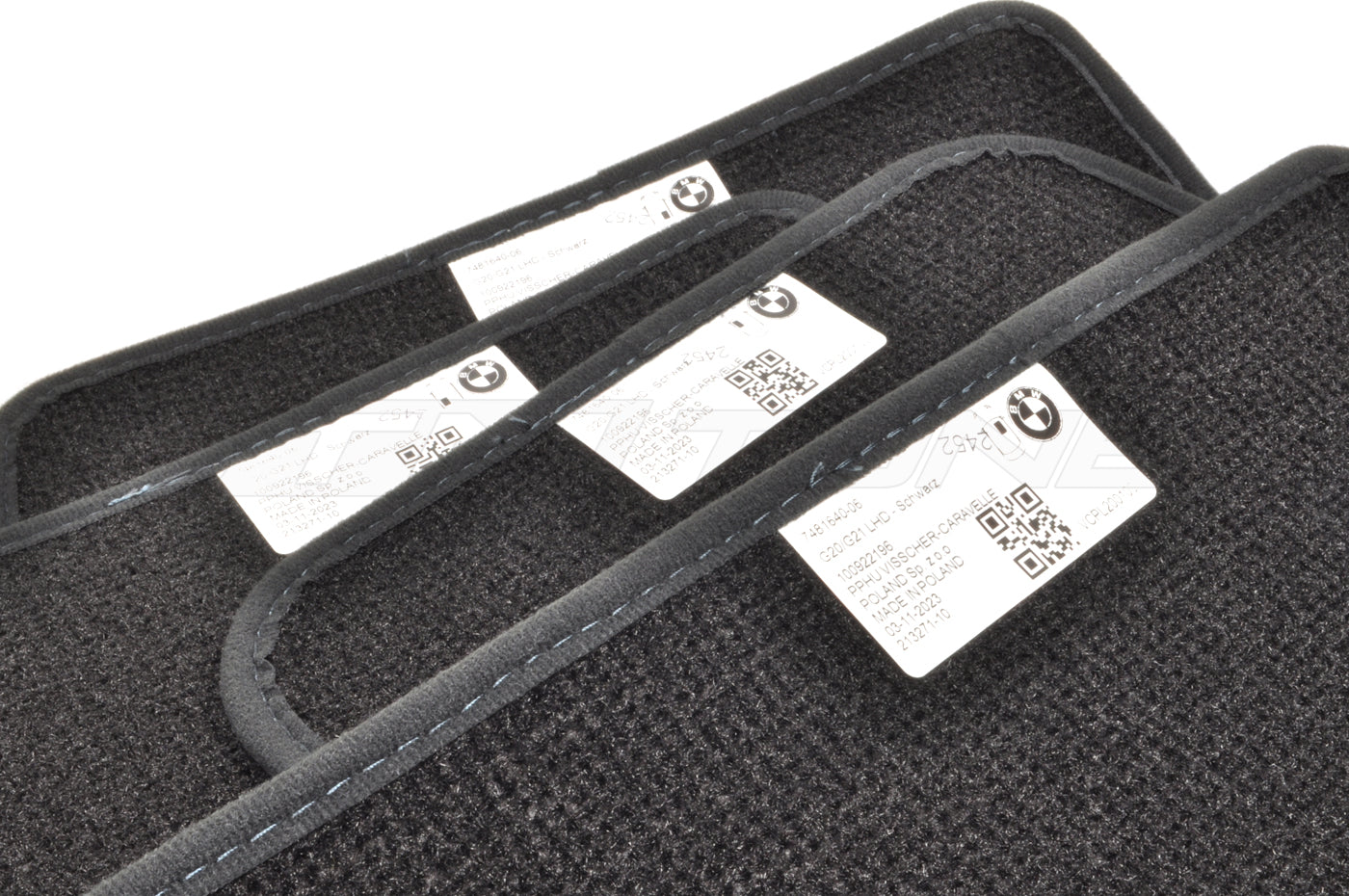 BMW OEM Carpeted Floor Mats for G80 M3 (51477910436)