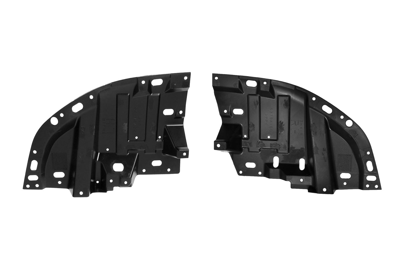 Mitsubishi OEM Engine Undertrays for Evo X (5379A159 5379A160)