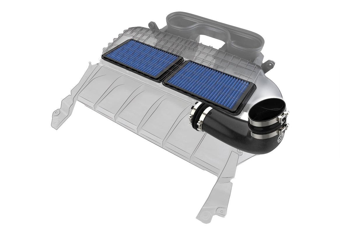 aFe Power Super Stock Induction System for 2021+ Ram TRX (55-10014DC Oiled Blue Filters)