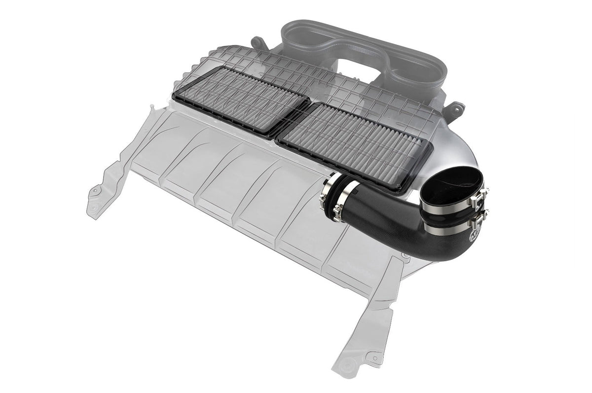 aFe Power Super Stock Induction System for 2021+ Ram TRX (55-10014RC Dry Grey Filters)