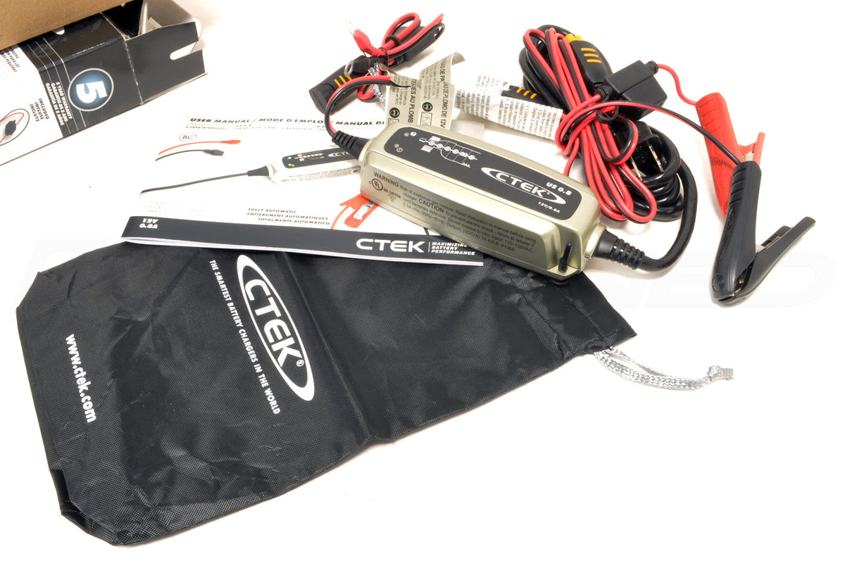 CTEK US 0.8 12V Motorcycle Battery Charger (56-865)