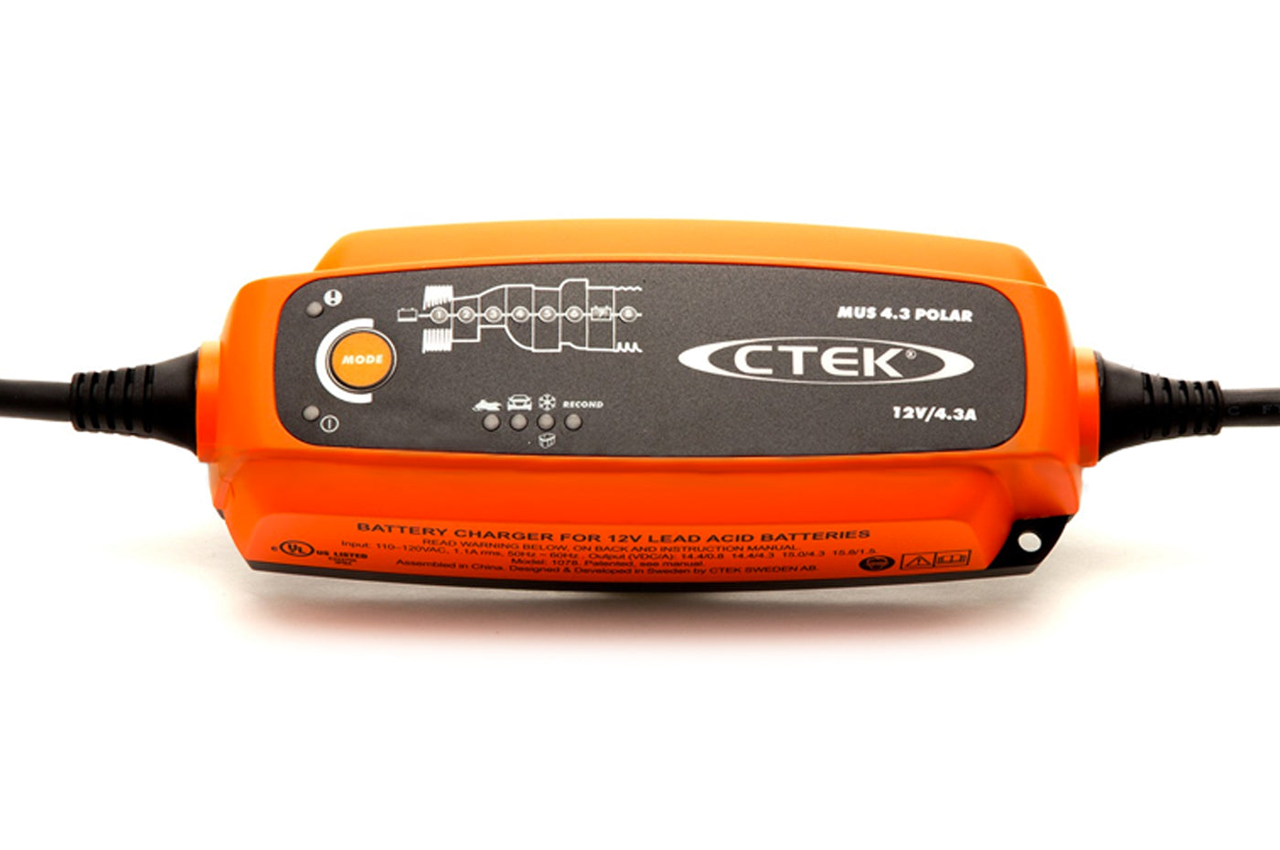 CTEK MUS 4.3 POLAR Battery Charger (56-958) for cold weather