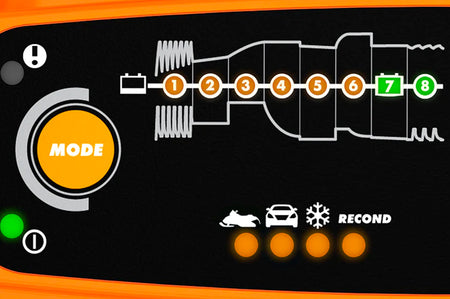 CTEK MUS 4.3 POLAR Battery Charger (56-958) for cold weather battery charging - 8 step charge process