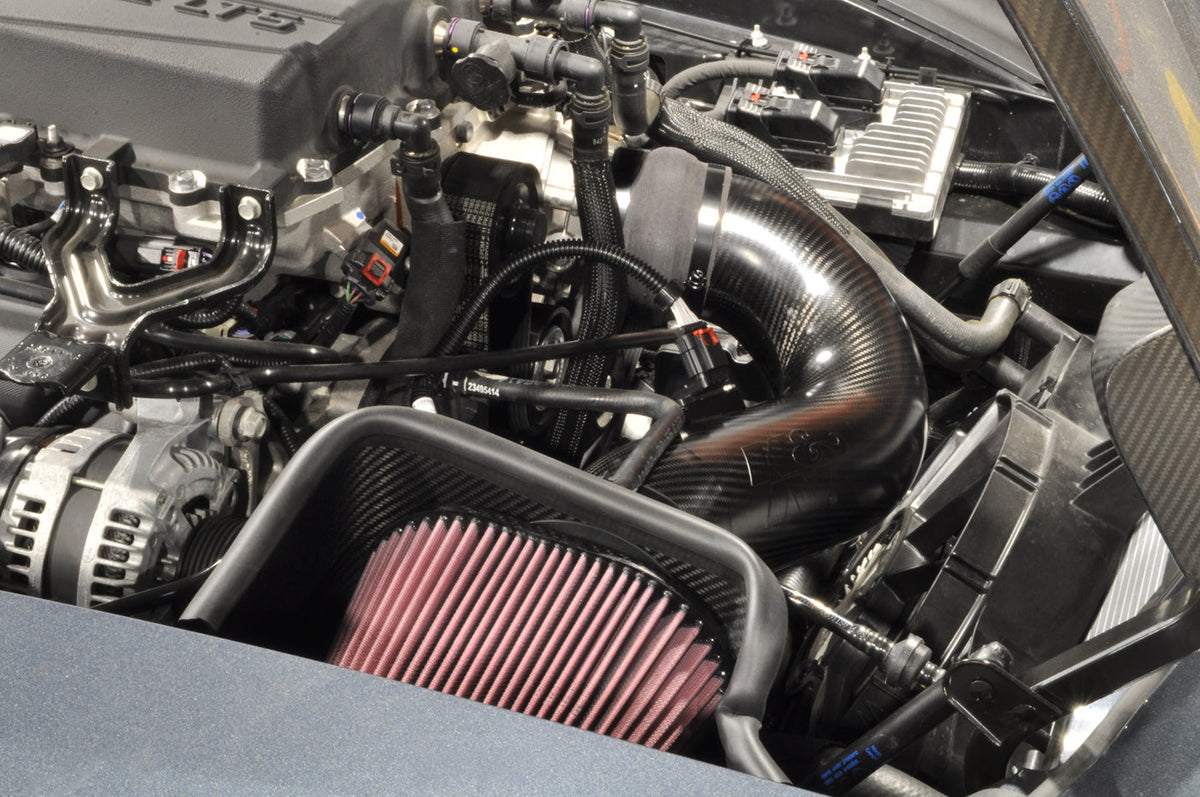 K&N Carbon Fiber Intake for 2019 Corvette ZR1 (57-3111)