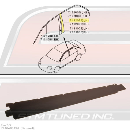 Mitsubishi Door Tape - Evo 8/9