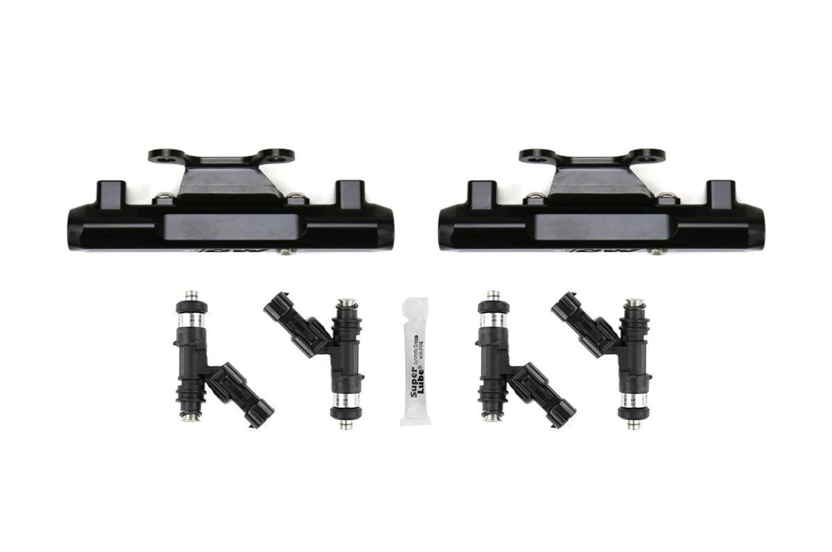 DW WRX/STi Top Feed Fuel Rails with 750cc Injectors (6-102-0750) 