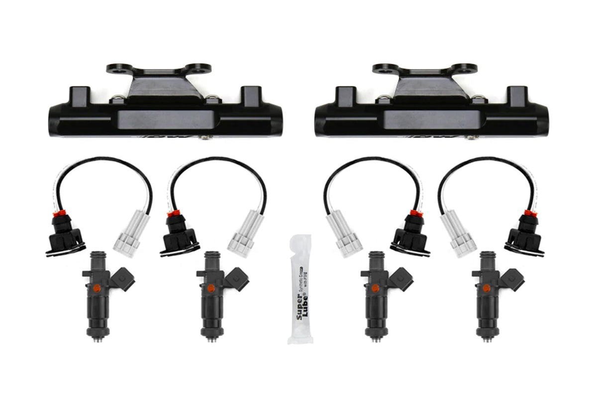 DW WRX/STi Top Feed Fuel Rails with 1200cc Injectors (6-102-1200)