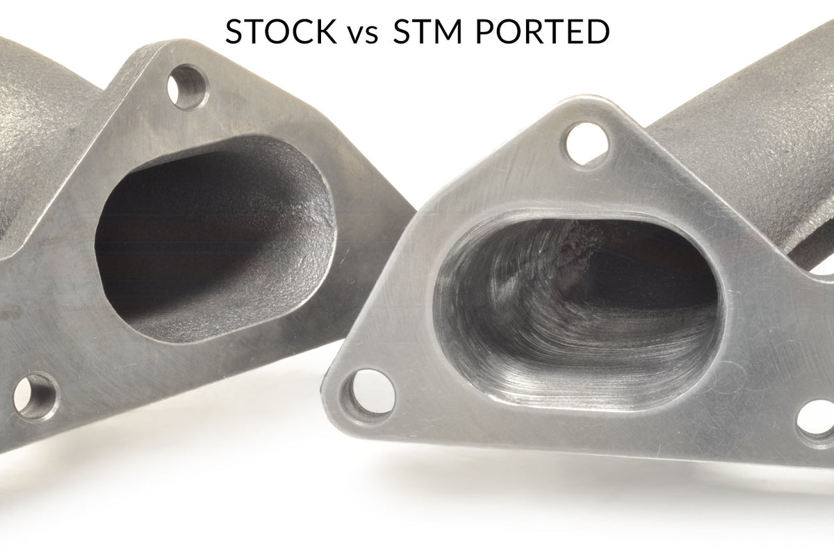 FP DSM Cast Manifold Stock vs Ported