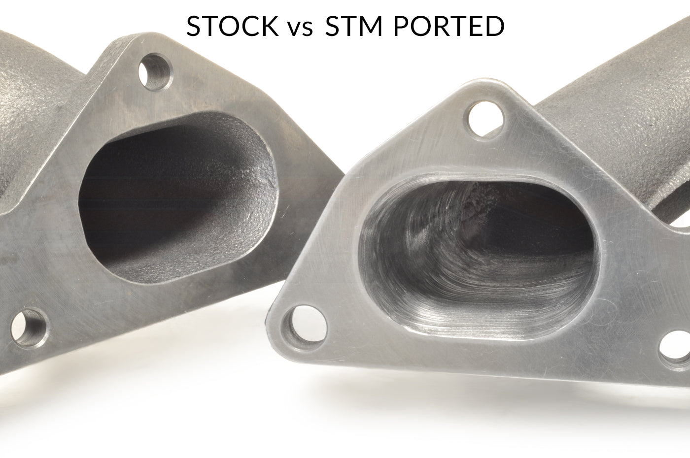 FP DSM Cast Manifold Stock vs Ported