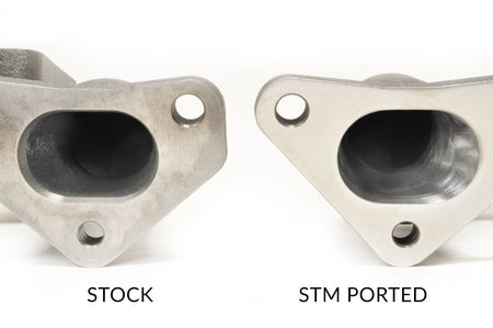 FP Evo Cast Manifold Stock vs Ported